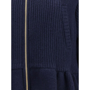 Undercover Blue Wool Bomber