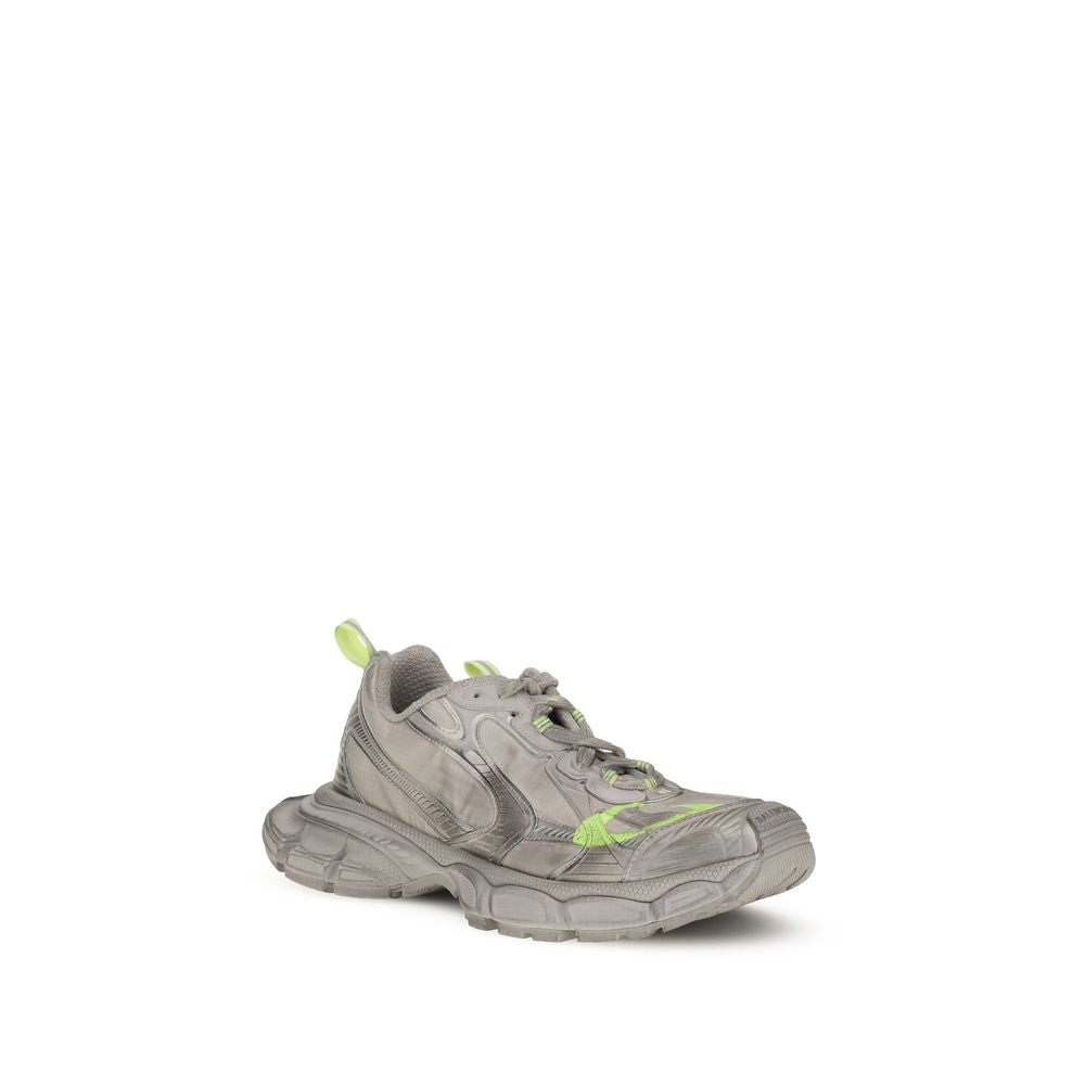 Balenciaga Gray Polyester Athletic Sneakers