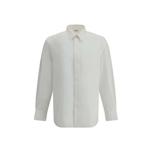 Saint Laurent White Cotton Dress Shirt