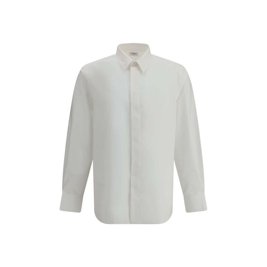 Saint Laurent White Cotton Dress Shirt