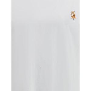 Maison Kitsuné White Cotton T-Shirt