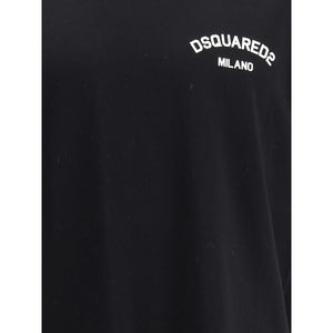 Dsquared² Black Cotton T-Shirt