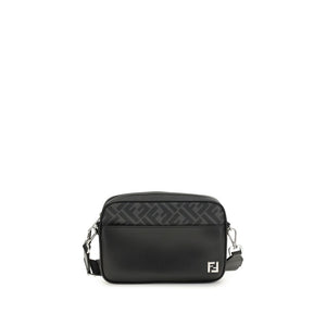 Fendi Black Leather Shoulder Bag