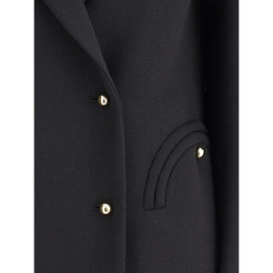 Blazé Milano Black Fleece Wool Blazer