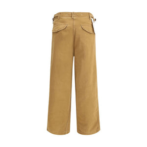 R13 Brown Cotton Cargo Pants