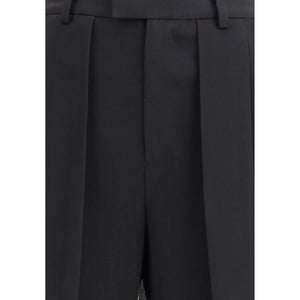 Undercover Black Acetate Casual Pants