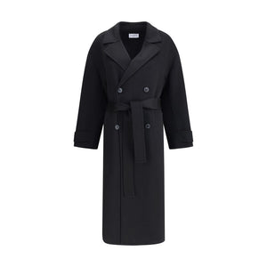Dynamis Studio Black Wool Coat