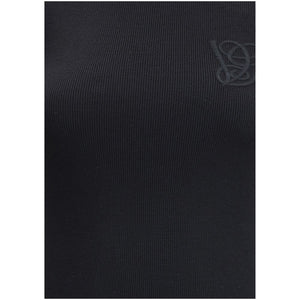 Valentino Black Fleece Wool Sweatshirt