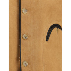 Blazé Milano Beige Goatskin Coat