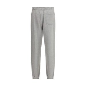 New Balance Gray Cotton Joggers (Workout Pants)