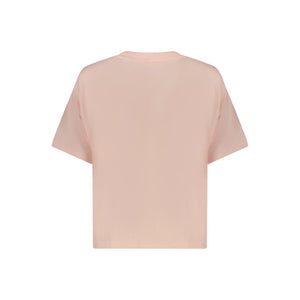 Guess Jeans Pink Cotton Women T-Shirt
