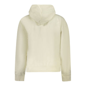 Pepe Jeans White Cotton Women Hoodie