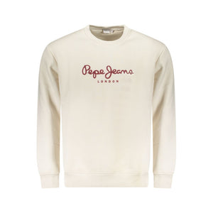Pepe Jeans White Cotton Men Sweater