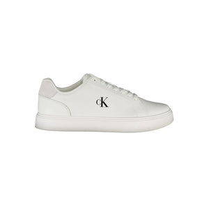 Calvin Klein White Leather Men Sneaker