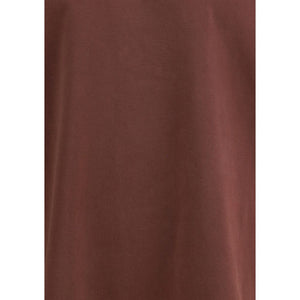 Agolde Bordeaux Cotton Long Sleeve T-Shirt