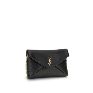 Saint Laurent Cassandre chain Clutch Bag