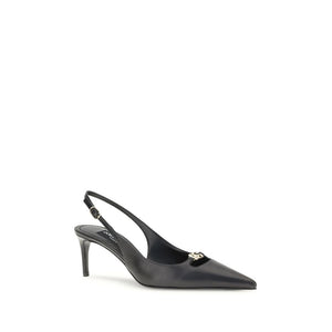 Dolce & Gabbana Black Goatskin High Heel Pumps