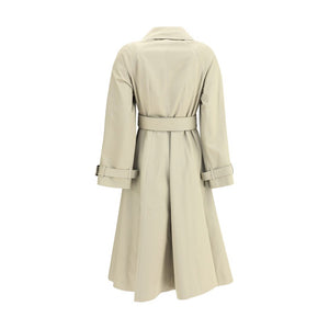 Burberry Beige Cotton Coat