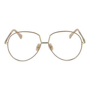 Max Mara Beige Metal Glasses (Frames)