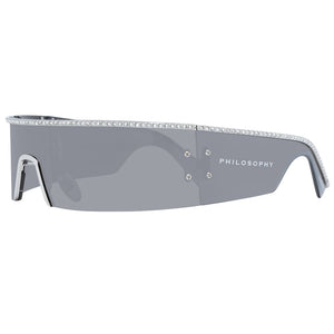 Lozza Gray Metal Sunglasses