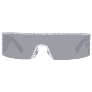 Lozza Gray Metal Sunglasses