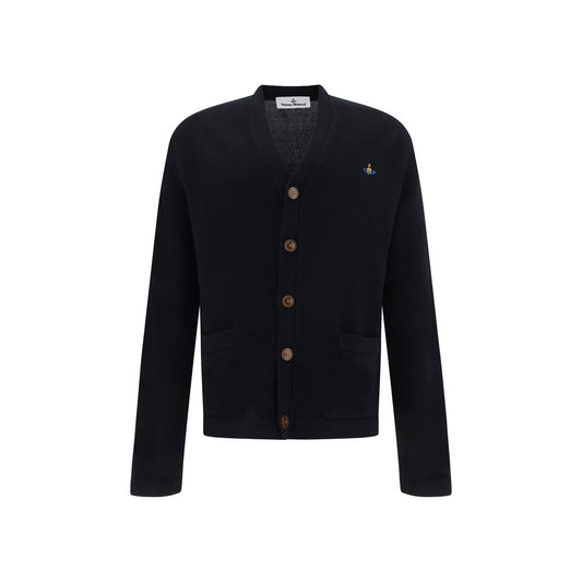Vivienne Westwood Black Cotton Cardigan