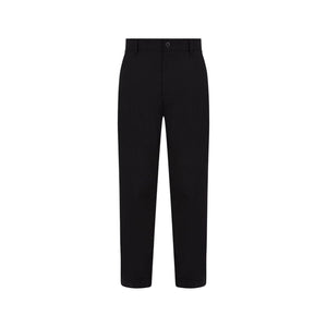 Calvin Klein Jeans Black Recycled Cotton Chino Pants