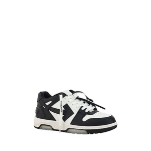Off-White Black Rubber Low Top Sneakers