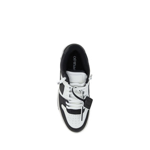Off-White Black Rubber Low Top Sneakers