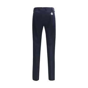 Germano Blue Cotton Chino Pants