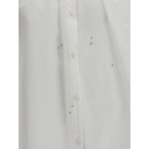 Forte_Forte White Cotton Blouse