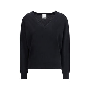 Allude Black Cashmere Cashmere Sweater