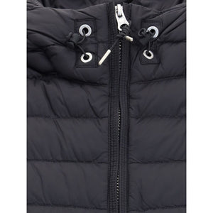 Parajumpers Black Nylon Coat