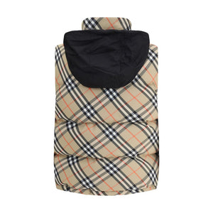 Burberry Multicolor Polyester Sleveless Jacket