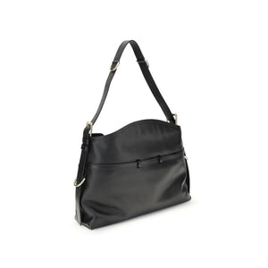 Givenchy Black Calf Leather Bos Taurus Shoulder Bag