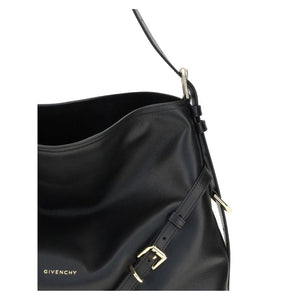 Givenchy Black Calf Leather Bos Taurus Shoulder Bag