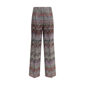Missoni Multicolor Viscose Casual Pants