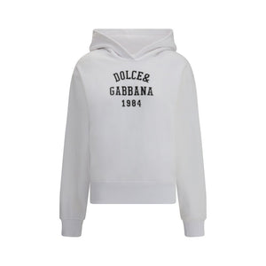 Dolce & Gabbana White Cotton Sweatshirt