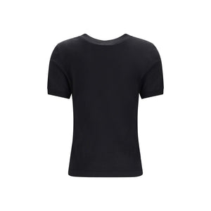 Dolce & Gabbana Black Cotton T-Shirt
