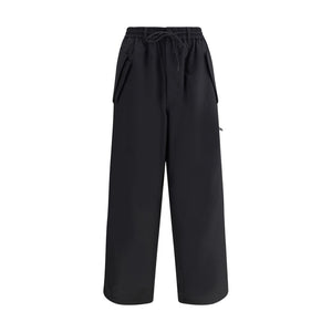 Y-3 Black Wool Casual Pants