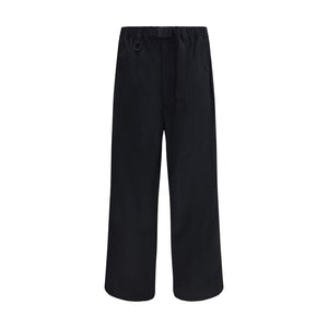 Y-3 Black Nylon Casual Pants