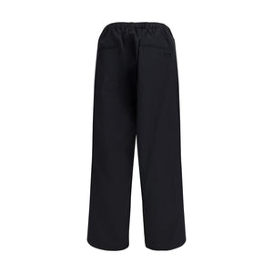 Y-3 Black Nylon Casual Pants