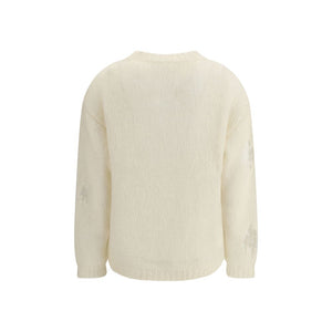Fabiana Filippi Cream Mohair Sweatshirt