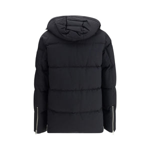 Moose Knuckles Black Cotton Full-Length Jacket