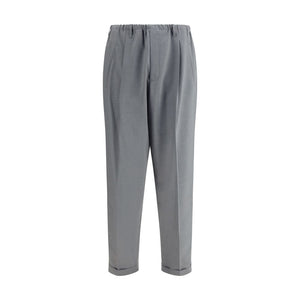 Magliano Gray Polyester Casual Pants