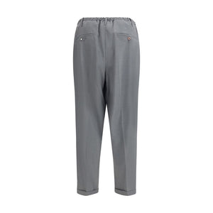 Magliano Gray Polyester Casual Pants
