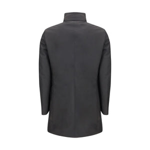 MooRER Black Polyester Coat