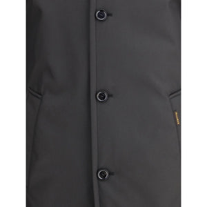 MooRER Black Polyester Coat