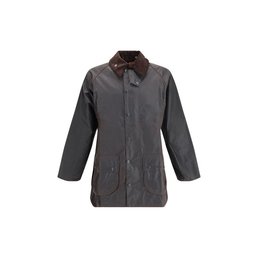 Barbour Black Cotton Coat