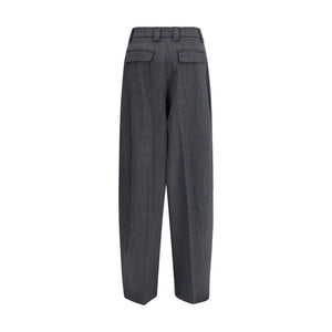 The Latest Gray Polyester Casual Pants